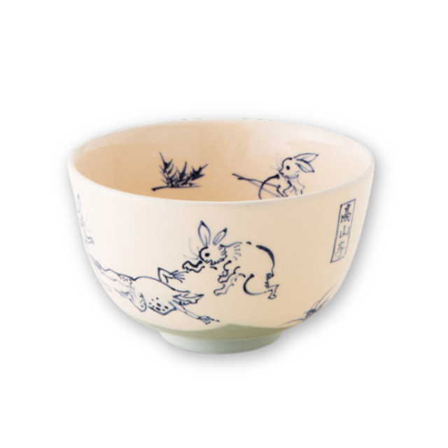 未使用　京焼清水焼　伯耆西山　抹茶茶碗 未使用京焼清水焼伯耆西山抹茶茶碗