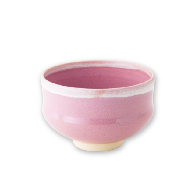 清水焼 京焼 抹茶碗 桃色 | ギフトショップ Nihon Miyabi 通販サイト
