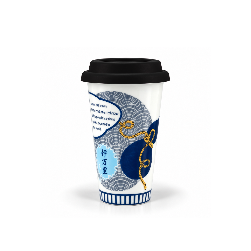 有田焼 Traveling Tumbler Imari 300ml | ギフトショップ Nihon Miyabi