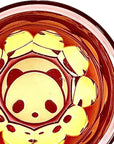 江戸切子 砂切子 PANDA プラセオ
