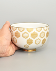 有田焼 KIKKO 抹茶碗 ゴールド