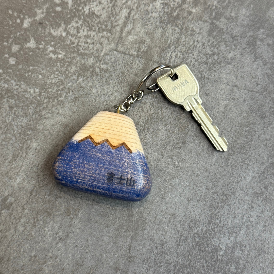 新品未開封 ikkaku mosaic KI-no 富士山 キーホルダー