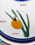 有田風鈴 四季絵(朝顔・金魚・山葡萄)