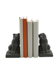 高岡銅器 OMOSHI Bookend Section 「寄り添い犬」