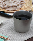 静波 純錫 そば猪口