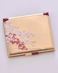 (完売)金沢箔  桜に流水 箔コンパクトミラー