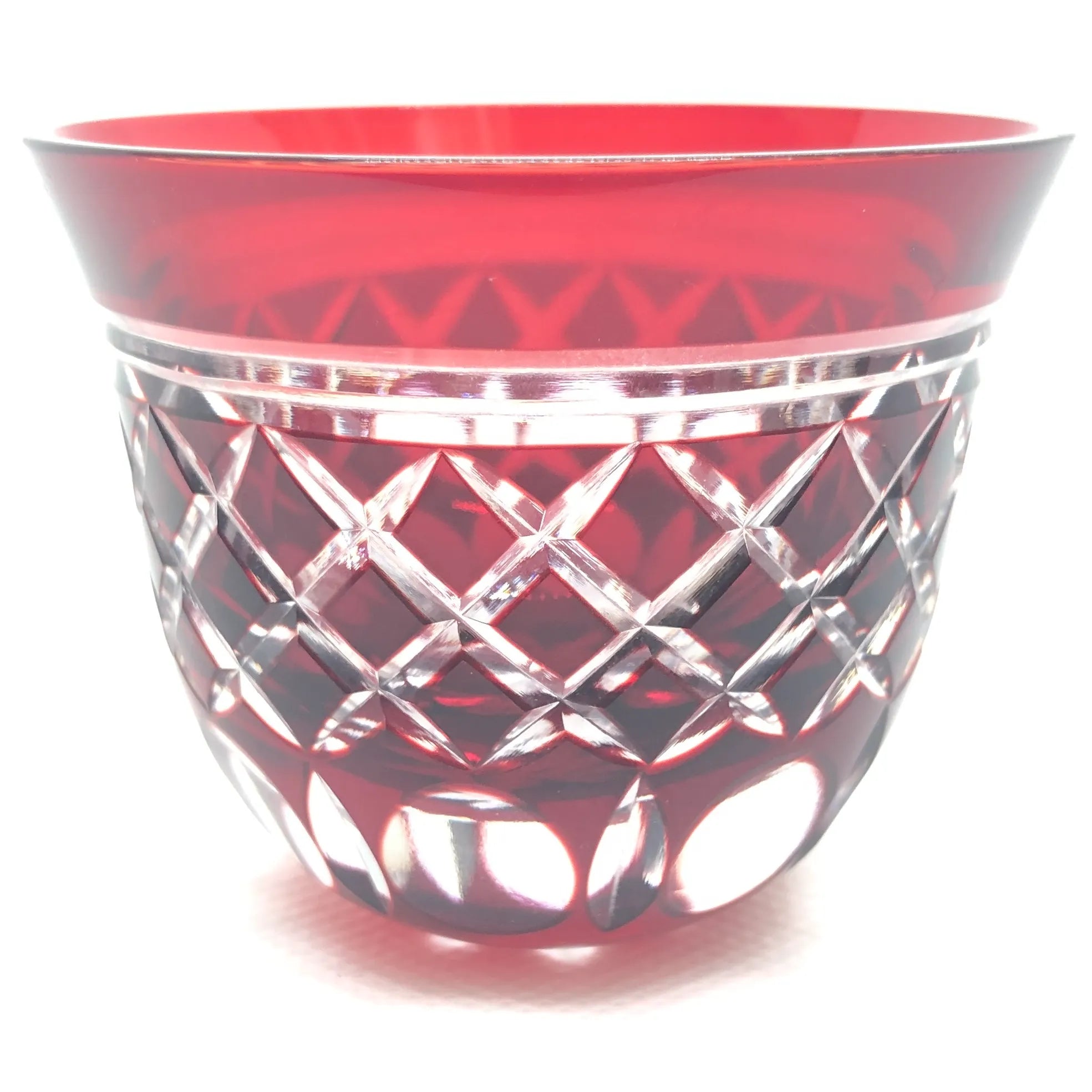 薩摩切子 猪口 八角 籠目文 青 酒器 ぐい呑み グラス 楽天市場】田島