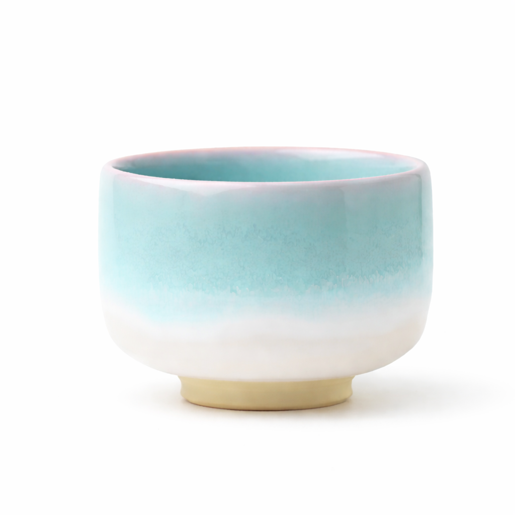 萩焼 抹茶碗ミント・ピンク | ギフトショップ Nihon Miyabi 通販サイト 萩焼 抹茶碗ミント・ピンク | ギフトショップ Nihon Miyabi 通販サイト