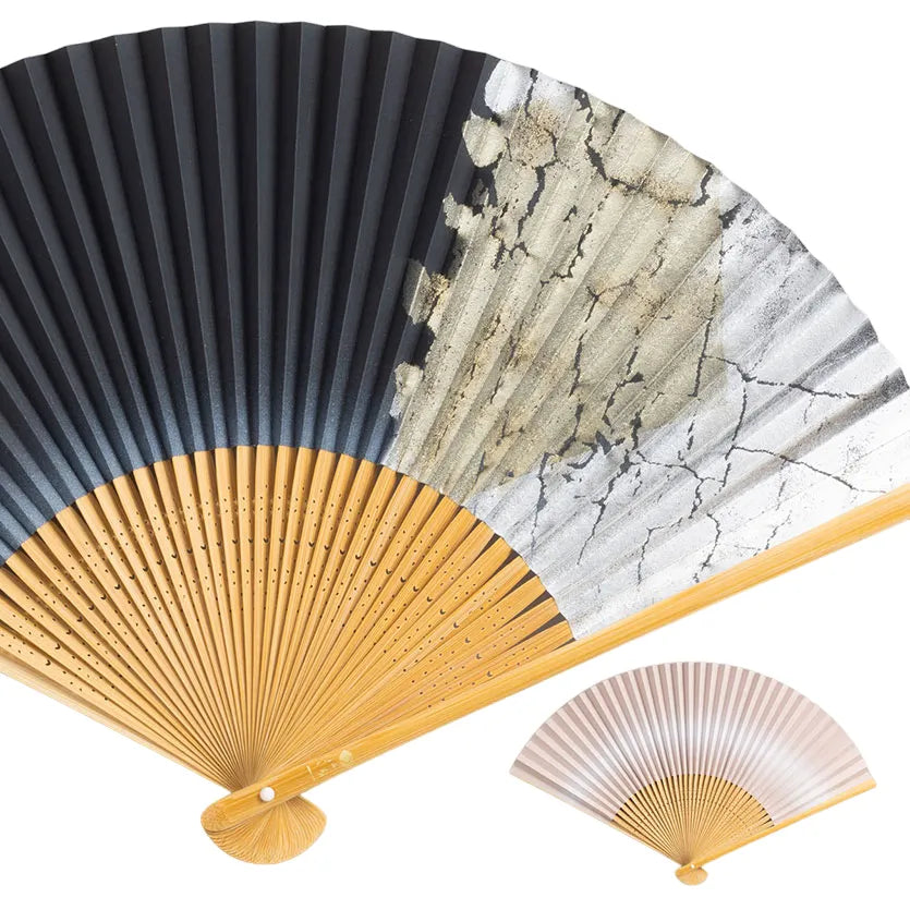 金沢箔扇子 彩美 消炭 keshizumi | ギフトショップ Nihon Miyabi 通販