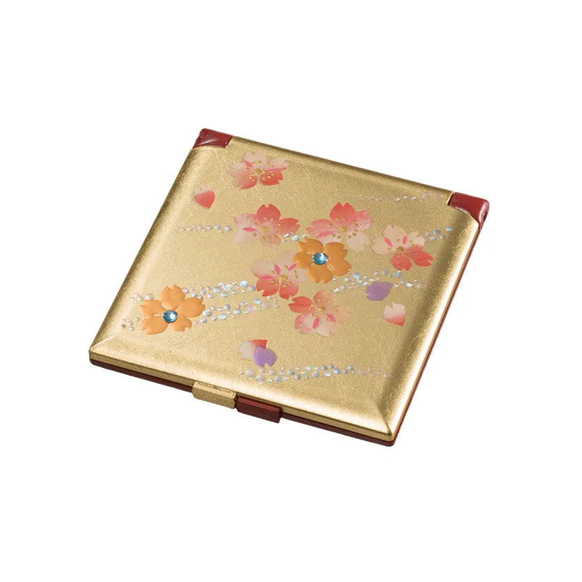 金沢箔 きらり ミニコンパクトミラー | ギフトショップ Nihon Miyabi