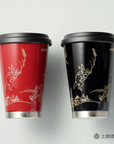 越前漆器 thermo mug URUSHI MOBILE TUMBLER 鳥獣戯画