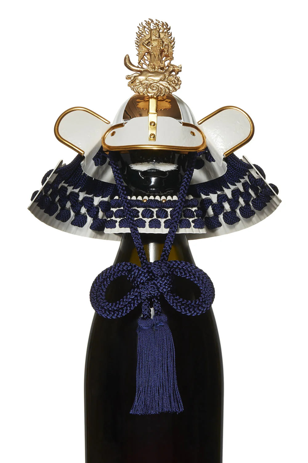 江戸甲冑 サムライボトル兜「上杉謙信」| ギフトショップ Nihon Miyabi