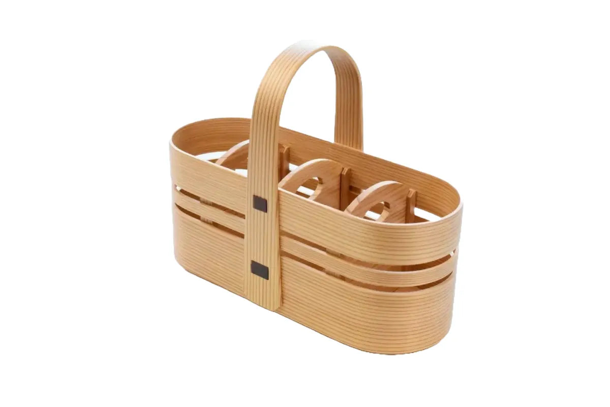 組子バスケット