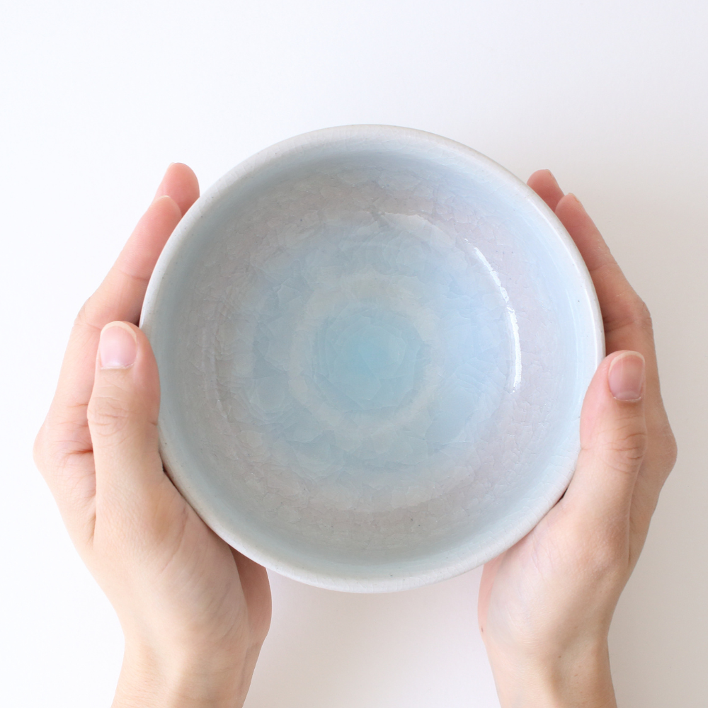 波佐見焼 抹茶碗 氷紋貫入