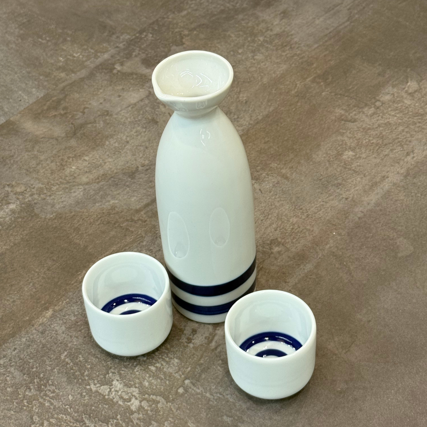 美濃焼 利き酒 蛇の目酒器セット 　