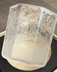 結霜月華  ビアグラス 一対来徳 華雪 ペアセット