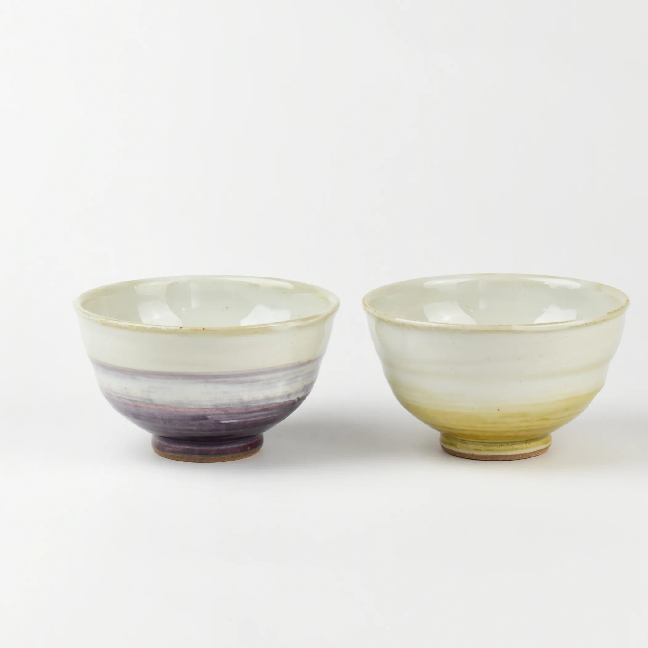 波佐見焼 裾濃 夫婦茶碗 藤色/さび | ギフトショップ Nihon Miyabi 通販サイト
