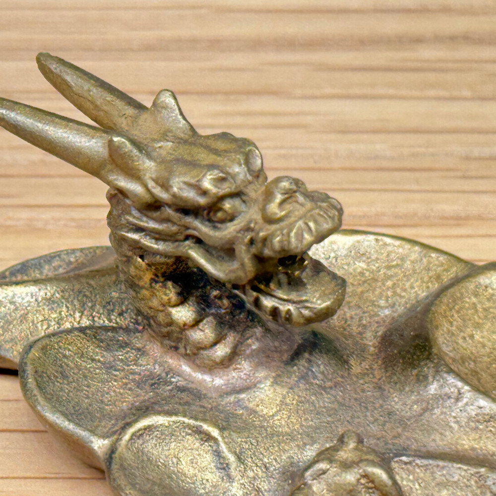 高岡銅器 香皿 雲龍（UNRYU）
