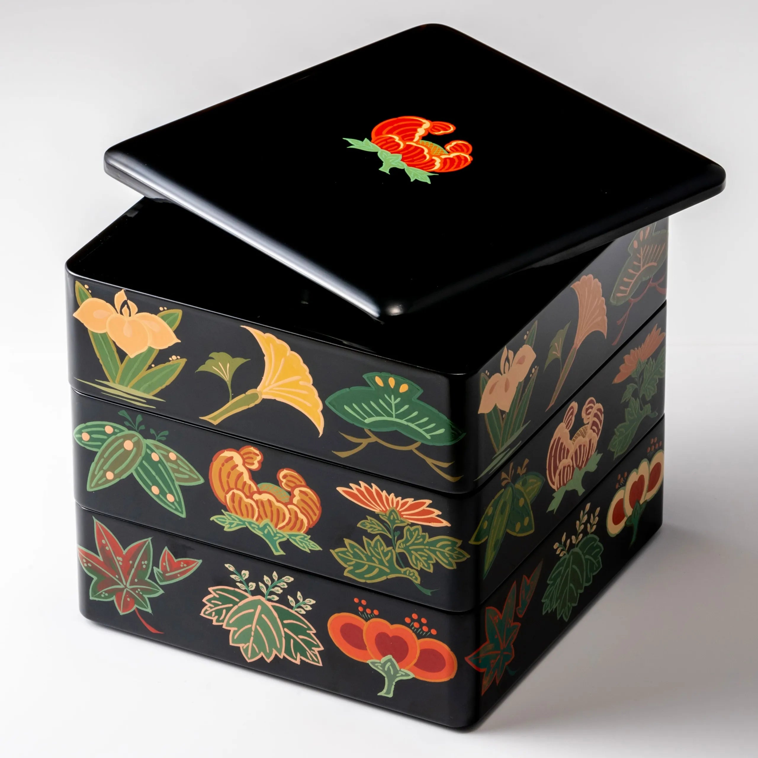 受注生産品)秀衡塗 古代漆絵重箱 6.5寸 | ギフトショップ Nihon 受注生産品)秀衡塗 古代漆絵重箱 6.5寸 | ギフトショップ Nihon