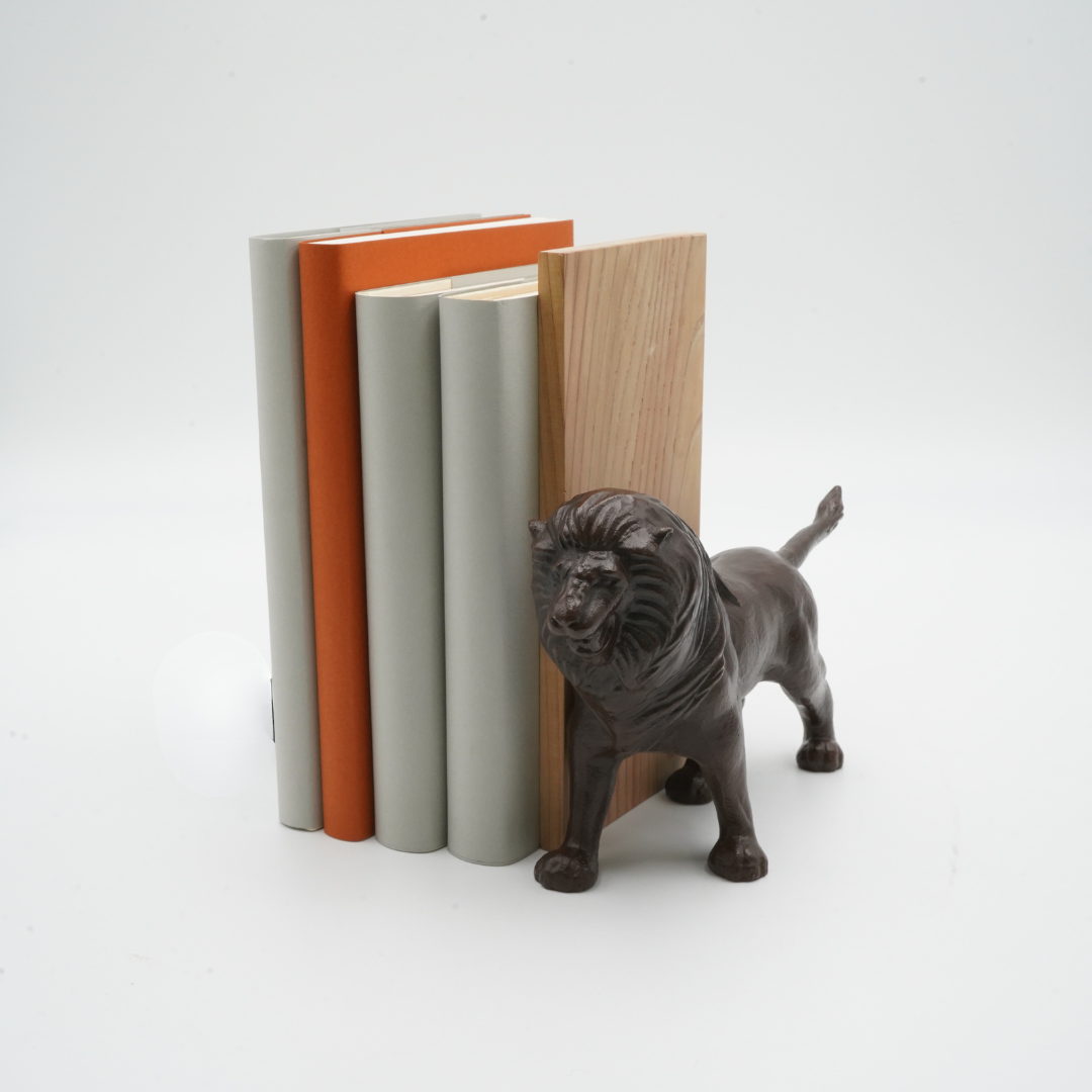 OMOSHI Bookend Section「ライオン」