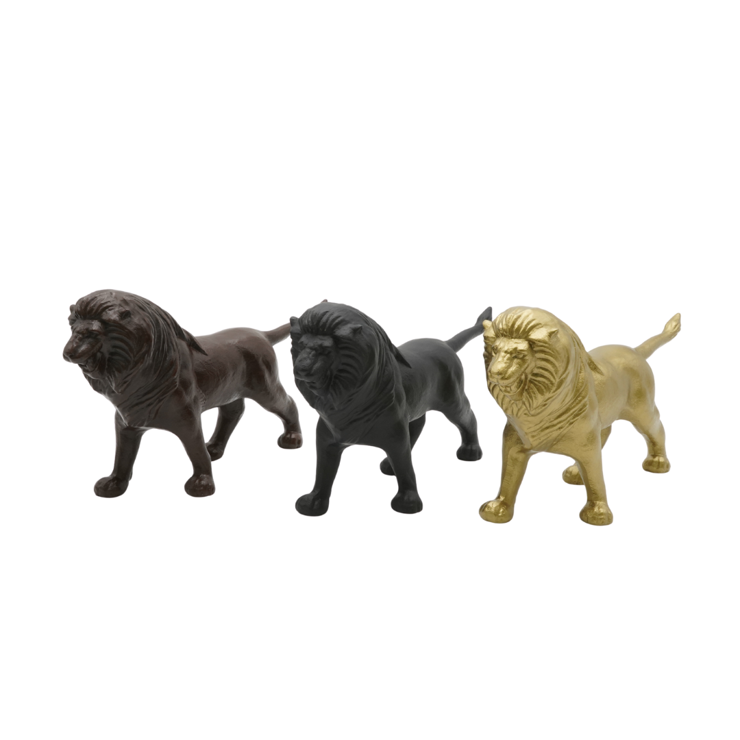 高岡銅器 OMOSHI Bookend Section「ライオン」 | ギフトショップ Nihon