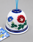 有田風鈴 四季絵（朝顔・金魚・山葡萄）