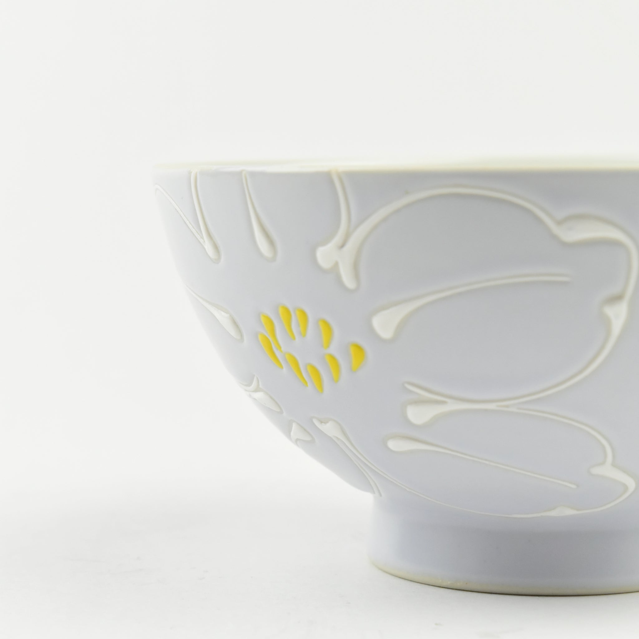 波佐見焼 一珍花霞 夫婦茶碗 ピンク/ライラック