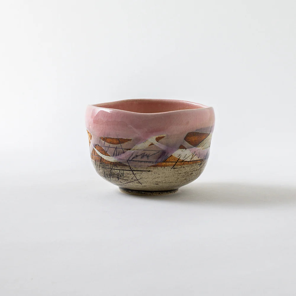 美濃焼 線刻抹茶碗 ピンク | ギフトショップ Nihon Miyabi 通販サイト 美濃焼 線刻抹茶碗 ピンク | ギフトショップ Nihon Miyabi 通販サイト