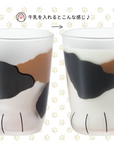 三毛猫あしグラス&スプーンセット