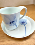 瀬戸焼 ブルーメシリーズ チューリップ カップ&ソーサー