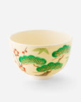 清水焼 京焼 抹茶碗 金彩松竹梅