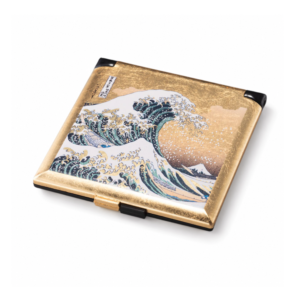 金沢箔 箔名画シリーズ コンパクトミラー