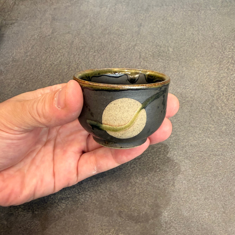 波佐見焼  月映え酒器セット 黒焼締