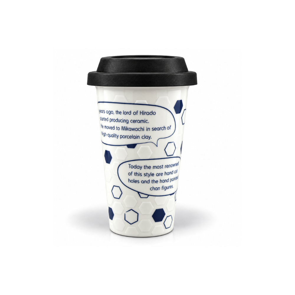有田焼 Traveling Tumbler Mikawachi 300ml