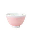 波佐見焼 夫婦茶碗カラードット ピンク・青