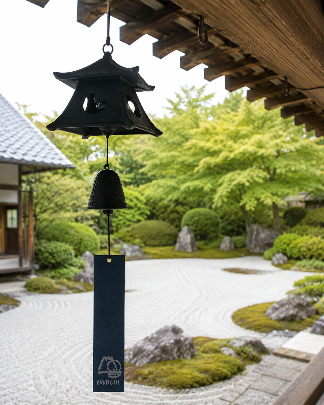南部鉄器 岩鋳 風鈴 吊灯籠 (小) | ギフトショップ Nihon Miyabi 南部鉄器 岩鋳 風鈴 吊灯籠 (小) | ギフトショップ Nihon Miyabi