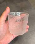結霜月華  ビアグラス 一対来徳 華雪 ペアセット