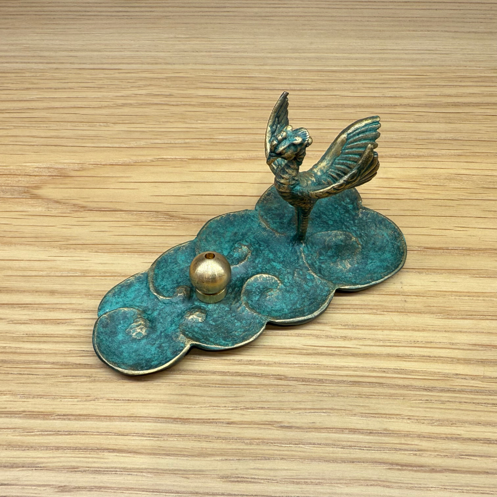 高岡銅器 香皿 鳳凰(HOUOU) | ギフトショップ Nihon Miyabi 通販サイト 高岡銅器 香皿 鳳凰(HOUOU) | ギフトショップ Nihon Miyabi 通販サイト