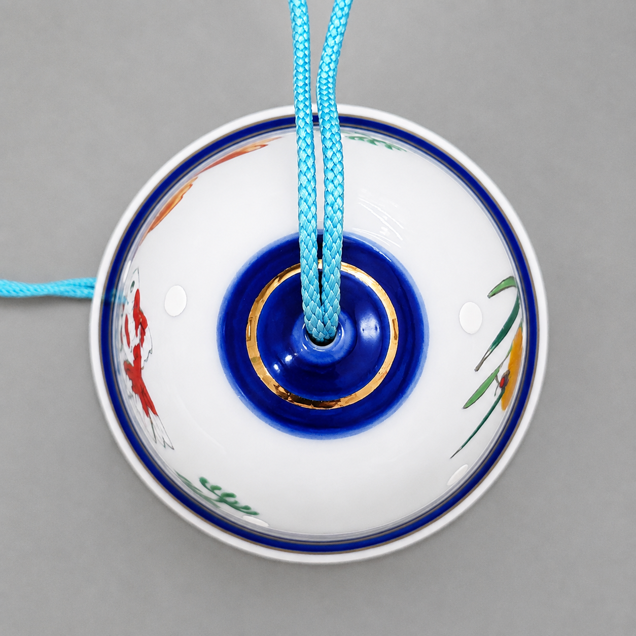 有田風鈴 四季絵（朝顔・金魚・山葡萄）