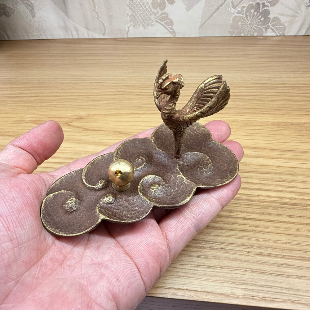 高岡銅器 香皿 鳳凰（HOUOU）