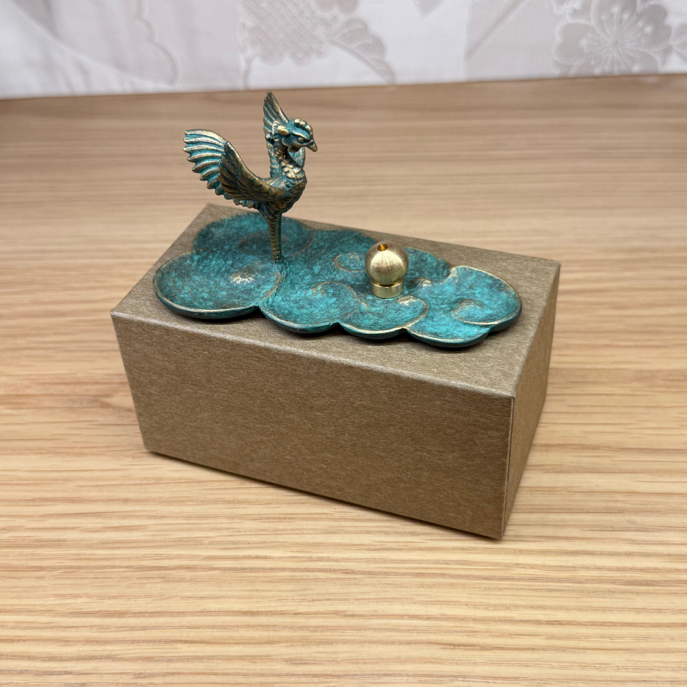 高岡銅器 香皿 鳳凰(HOUOU) | ギフトショップ Nihon Miyabi 通販サイト 高岡銅器 香皿 鳳凰(HOUOU) | ギフトショップ Nihon Miyabi 通販サイト