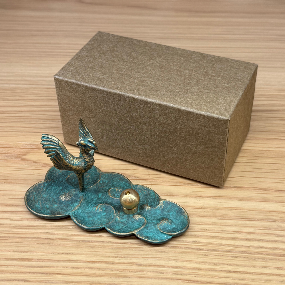 高岡銅器 香皿 鳳凰(HOUOU) | ギフトショップ Nihon Miyabi 通販サイト 高岡銅器 香皿 鳳凰(HOUOU) | ギフトショップ Nihon Miyabi 通販サイト