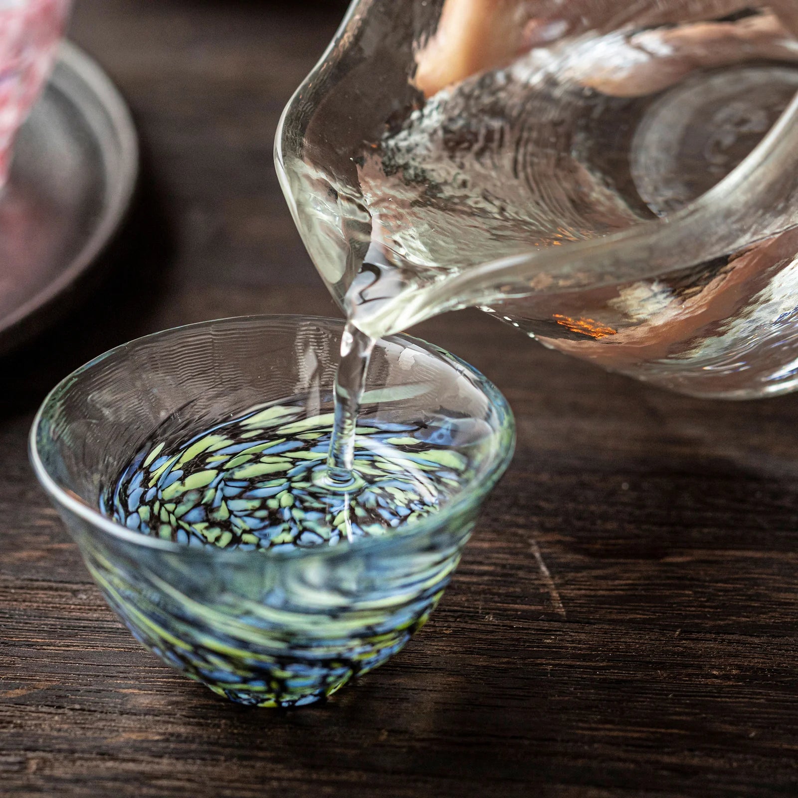 津軽びいどろ あおもりの肴 おちょこ4点セット