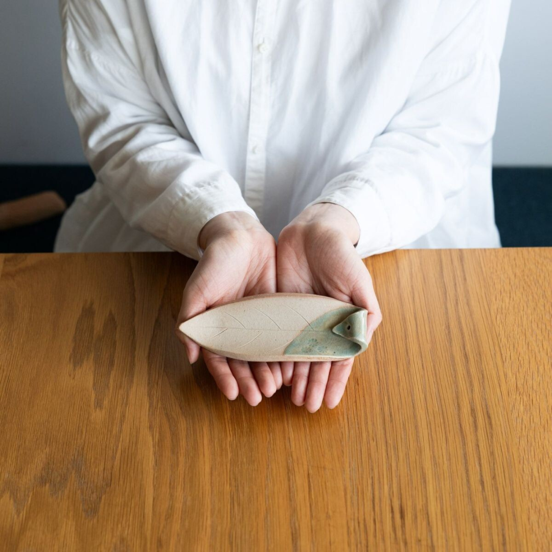 信楽焼 ふくろうお香立て