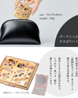 金沢箔 箔名画シリーズ コンパクトミラー