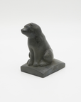 高岡銅器　OMOSHI Bookend Section　「寄り添い犬」