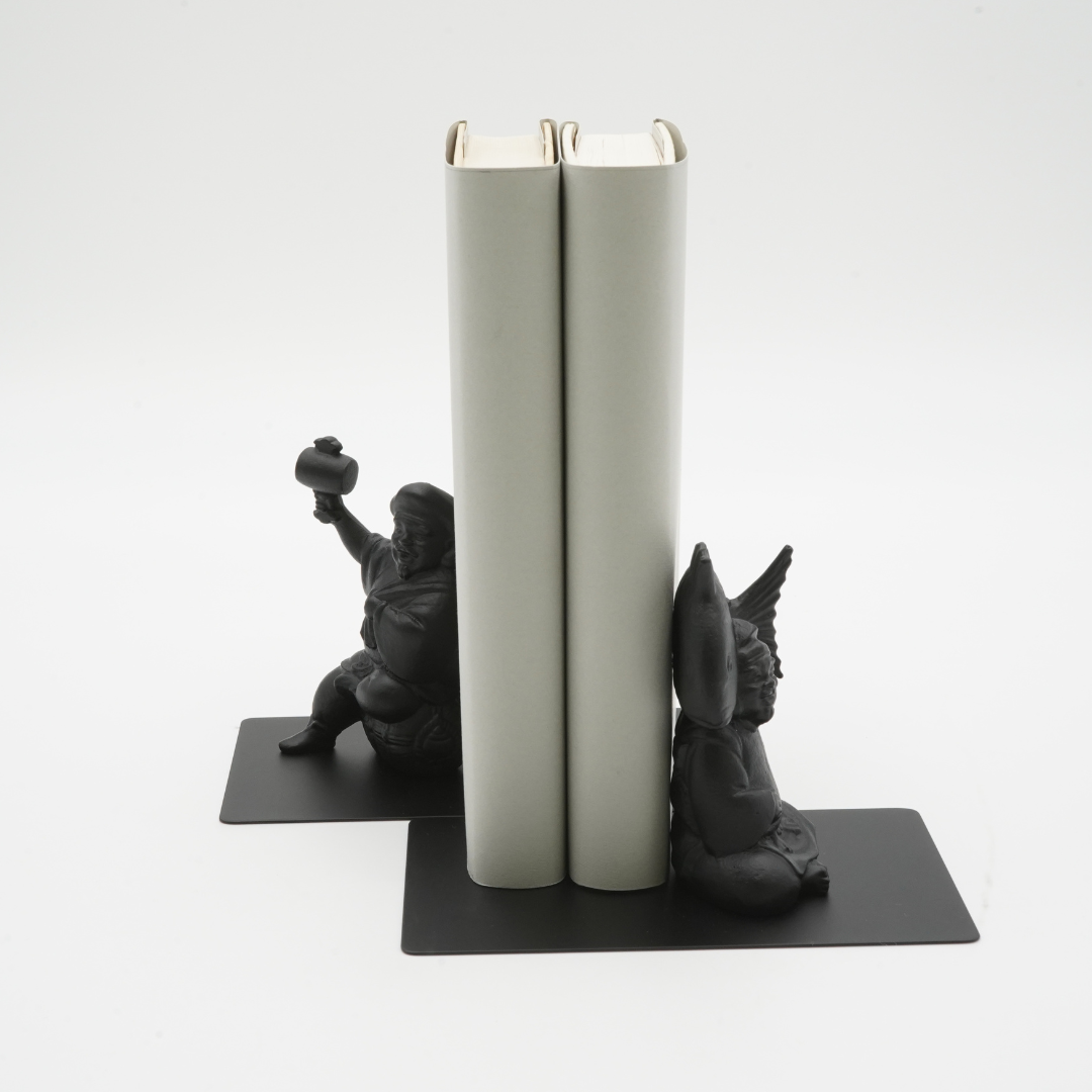 高岡銅器　OMOSHI Bookend Section　EBISU &amp; DAIKOU