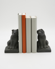 高岡銅器　OMOSHI Bookend Section　「寄り添い犬」