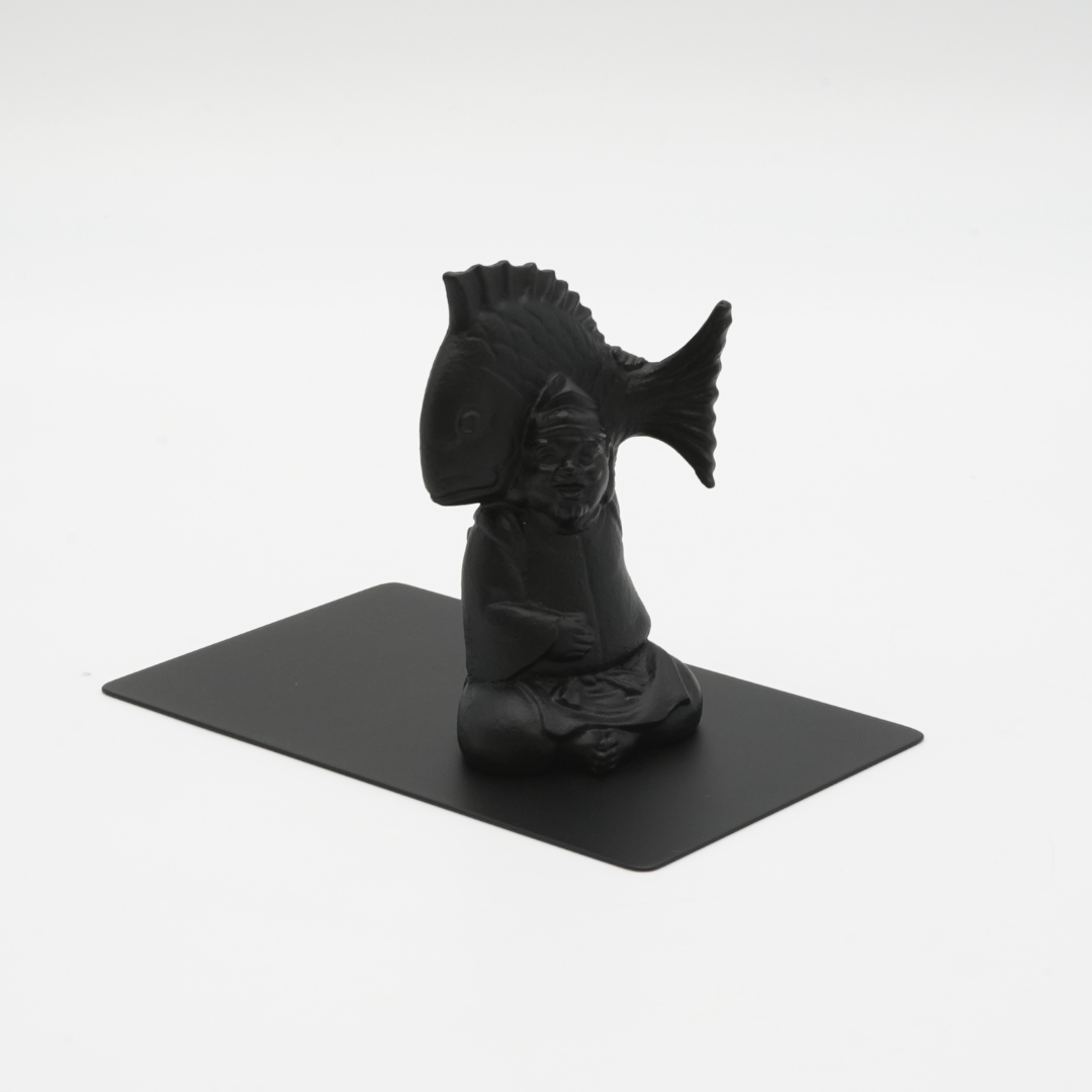 高岡銅器　OMOSHI Bookend Section　EBISU &amp; DAIKOU