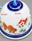 有田風鈴 四季絵（朝顔・金魚・山葡萄）